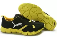 puma elye chaussures pas cher style black yellow